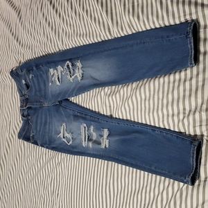 American Eagle Jeans, Super Hi Rise Jegging Crop, Size 6